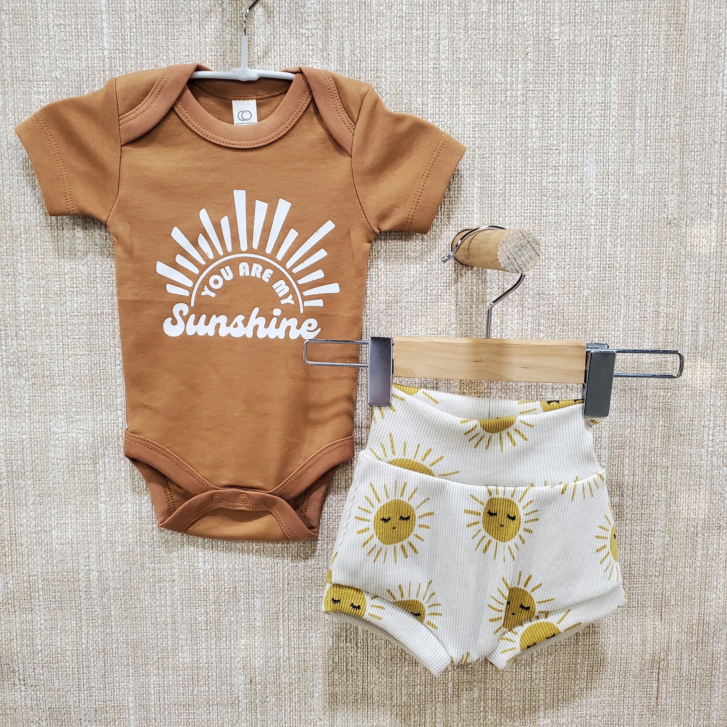 Bodysuit + Bummies Set | You Are My Sunshine