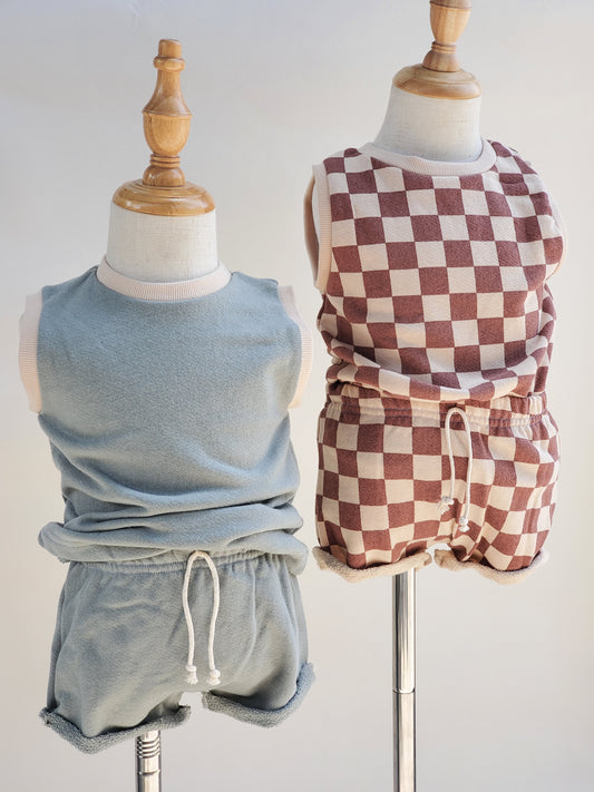 Terry Tank + Shorts | Fig Check