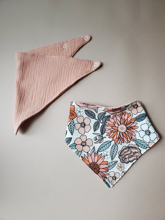 Organic Drool Bandana Set | In Bloom