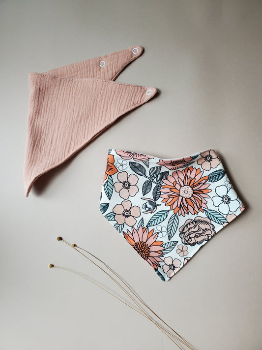 Organic Drool Bandana Set | In Bloom