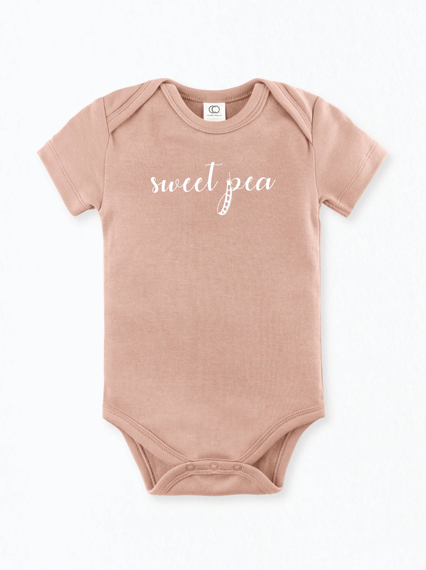 Organic Bodysuit | Sweet Pea Thyme