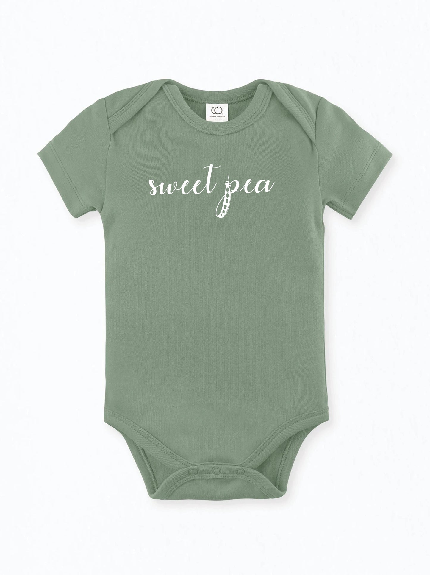 Organic Bodysuit | Sweet Pea Thyme